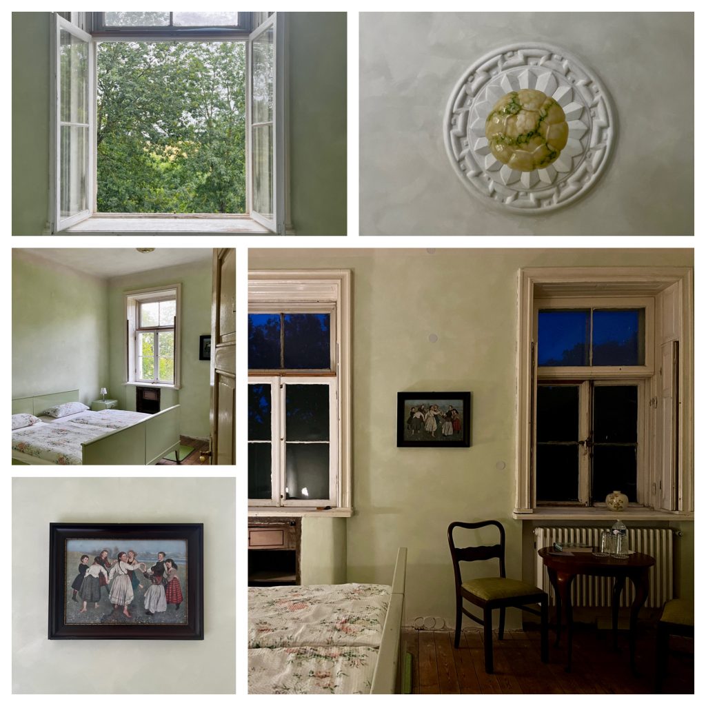 Doppelzimmer Gartenblick im Gutshaus Manderow